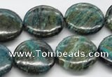 CSG18 15.5 inches 10mm flat round long spar gemstone beads wholesale