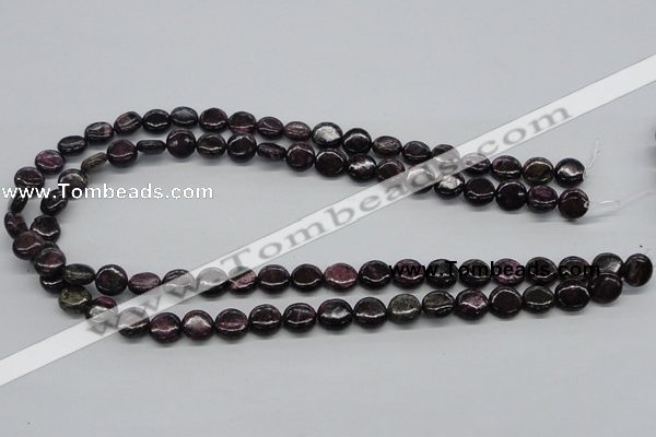 CSG55 15.5 inches 10mm flat round long spar gemstone beads wholesale