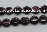 CSG63 15.5 inches 8mm flat round long spar gemstone beads wholesale