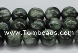 CSH04 15.5 inches 12mm round natural seraphinite gemstone beads