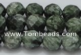 CSH09 15.5 inches 14mm faceted round natural seraphinite beads