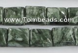 CSH11 15.5 inches 14*14mm square natural seraphinite beads