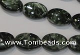 CSH133 15.5 inches 13*18mm oval natural seraphinite gemstone beads