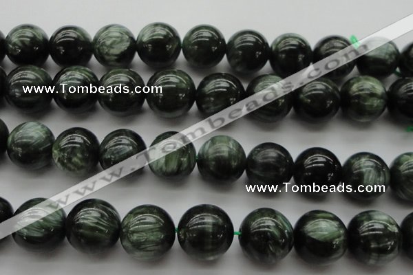 CSH205 15.5 inches 14mm round AA grade natural seraphinite beads