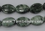 CSH50 15.5 inches 15*20mm oval natural seraphinite gemstone beads