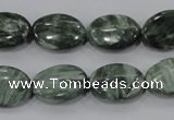 CSH55 15.5 inches 12*16mm oval natural seraphinite gemstone beads