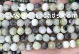 CSJ302 15.5 inches 8mm round serpentine new jade beads wholesale