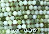 CSJ330 15 inches 4mm round Xiuyu jade beads wholesale