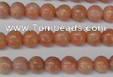 CSM03 15.5 inches 8mm round salmon stone beads wholesale