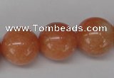 CSM08 15.5 inches 18mm round salmon stone beads wholesale