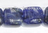 CSO06 15.5 inches 8mm square A grade sodalite beads wholesale