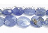 CSO24 6*8mm & 8*10mm A grade faceted oval sodalite beads