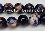 CSO263 15.5 inche 10mm round red sodalite gemstone beads wholesale