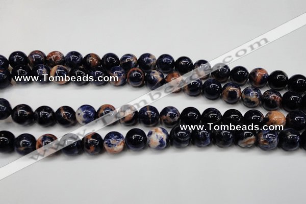 CSO264 15.5 inche 12mm round red sodalite gemstone beads wholesale