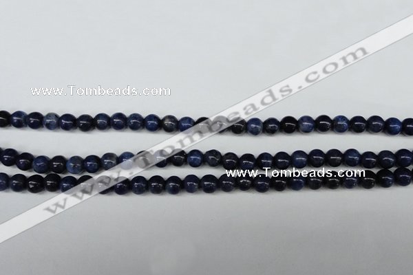 CSO401 15.5 inches 6mm round dyed sodalite gemstone beads