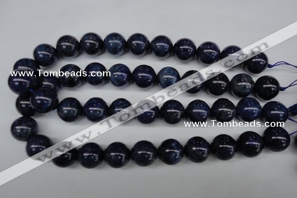 CSO408 15.5 inches 20mm round dyed sodalite gemstone beads