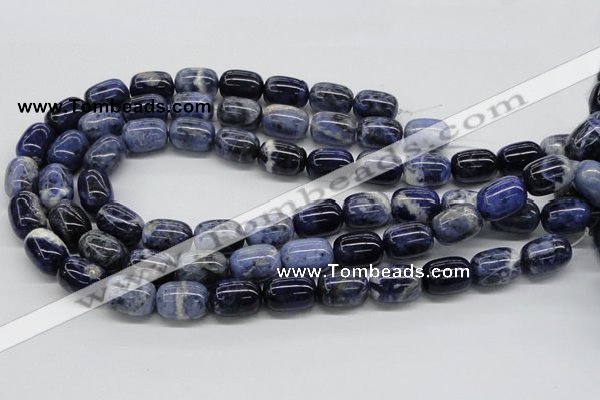 CSO42 15.5 inches 13*18mm egg-shaped sodalite gemstone beads wholesale