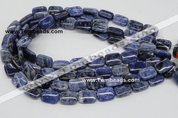 CSO46 15.5 inches 15*20mm rectangle sodalite beads wholesale