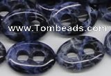 CSO49 15.5 inches 18*25mm oval sodalite gemstone beads wholesale