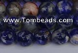 CSO513 15.5 inches 10mm round orange sodalite beads wholesale