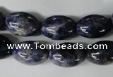 CSO54 15.5 inches 13*18mm rice sodalite gemstone beads