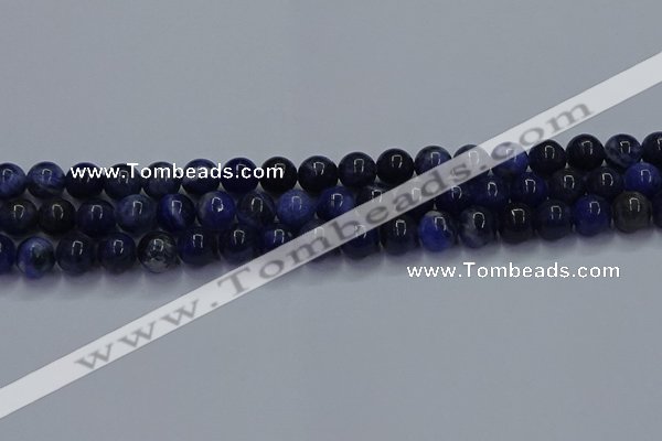 CSO612 15.5 inches 8mm round sodalite gemstone beads wholesale