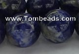 CSO639 15.5 inches 20mm round sodalite gemstone beads wholesale