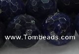 CSO649 15.5 inches 20mm faceted round sodalite gemstone beads