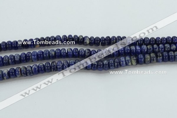 CSO652 15.5 inches 5*8mm rondelle sodalite gemstone beads