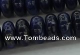 CSO655 15.5 inches 8*14mm rondelle sodalite gemstone beads