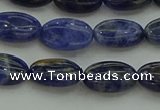 CSO678 15.5 inches 8*12mm oval sodalite gemstone beads