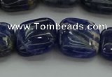 CSO689 15.5 inches 16*16mm square sodalite gemstone beads