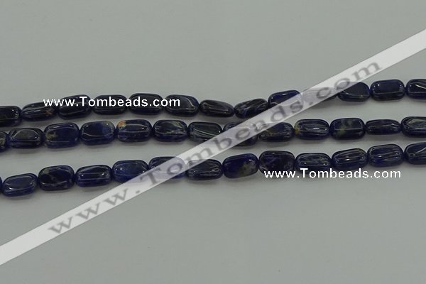 CSO695 15.5 inches 8*12mm rectangle sodalite gemstone beads