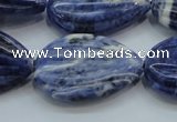 CSO83 15.5 inches 20*30mm teardrop sodalite gemstone beads wholesale