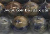 CSO834 15.5 inches 12mm round orange sodalite beads wholesale