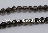 CSQ100 15.5 inches 6mm round grade AA natural smoky quartz beads