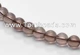 CSQ11 6mm round A grade natural smoky quartz beads Wholesale