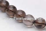 CSQ14 A grade 10mm round natural smoky quartz beads Wholesale