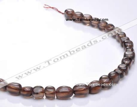 CSQ17 A grade multi sizes irregular natural smoky quartz beads