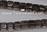 CSQ241 15.5 inches 8*8mm cube grade AA natural smoky quartz beads