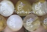 CSQ804 15.5 inches 12mm round scenic quartz beads wholesale