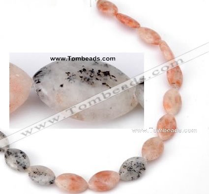 CSS05 13*18mm marquise natural indian sunstone beads Wholesale