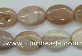 CSS205 15.5 inches 13*18mm oval natural sunstone beads