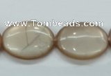 CSS206 15.5 inches 18*25mm oval natural sunstone beads