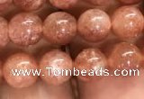 CSS301 15.5 inches 6mm round golden sunstone gemstone beads