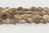 CSS409 15.5 inches 15*20mm flat teardrop sunstone beads wholesale