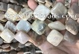 CSS432 15.5 inches 25*25mm diamond sunstone beads wholesale