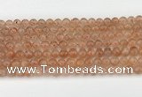 CSS751 15.5 inches 6mm round golden sunstone beads wholesale