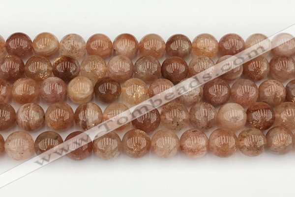 CSS755 15.5 inches 11mm round golden sunstone beads wholesale