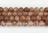 CSS756 15.5 inches 12mm round golden sunstone beads wholesale